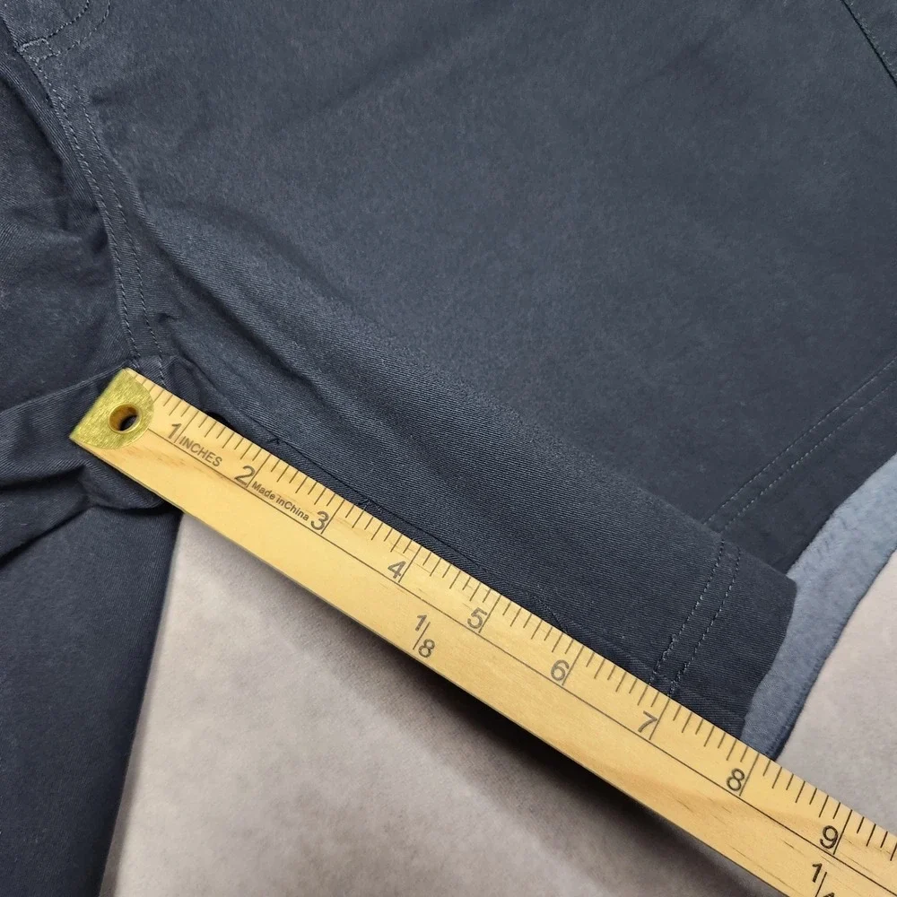 Flag & Anthem Mens Navy Blue Chino Shorts Size 34 CORESH409 Stretch‎ Flat Front